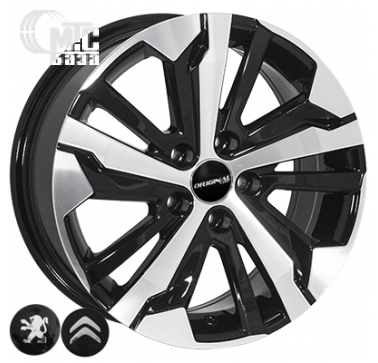 ZW BK5837 7x17 5x108 ET40 DIA65,1 (BP)